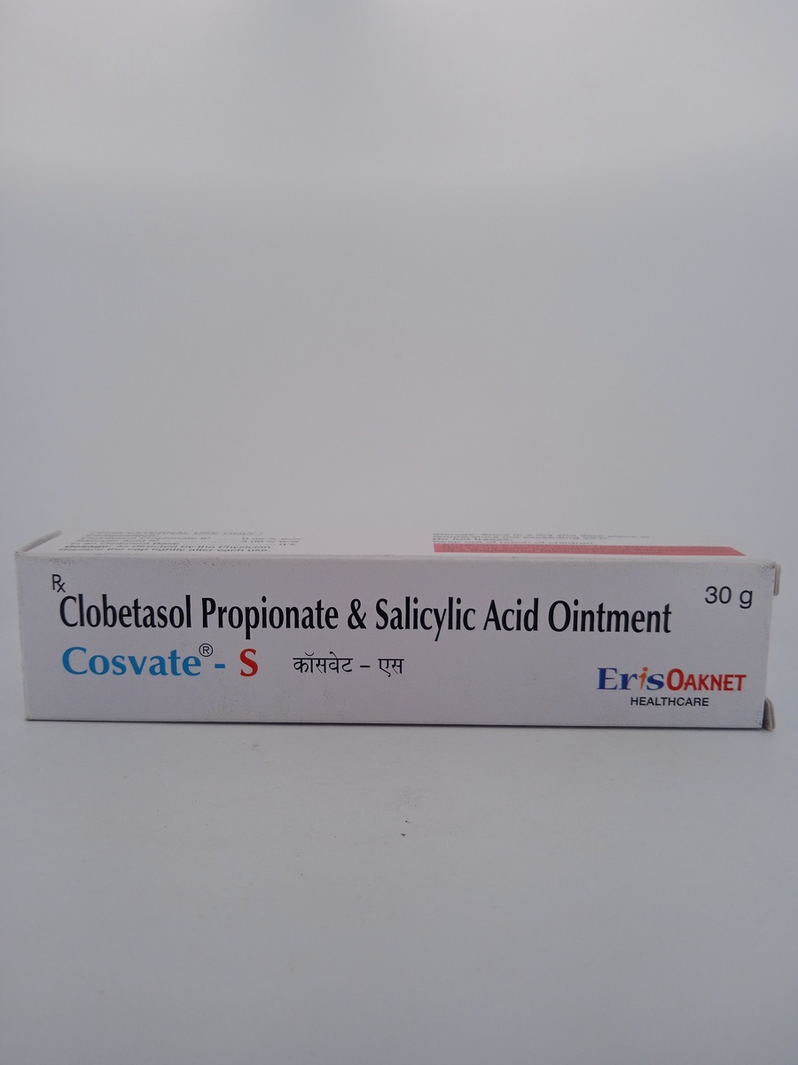 COSVATE-S OINTMENT 30G | Clobetasol & Salicylic Acid Therapy.