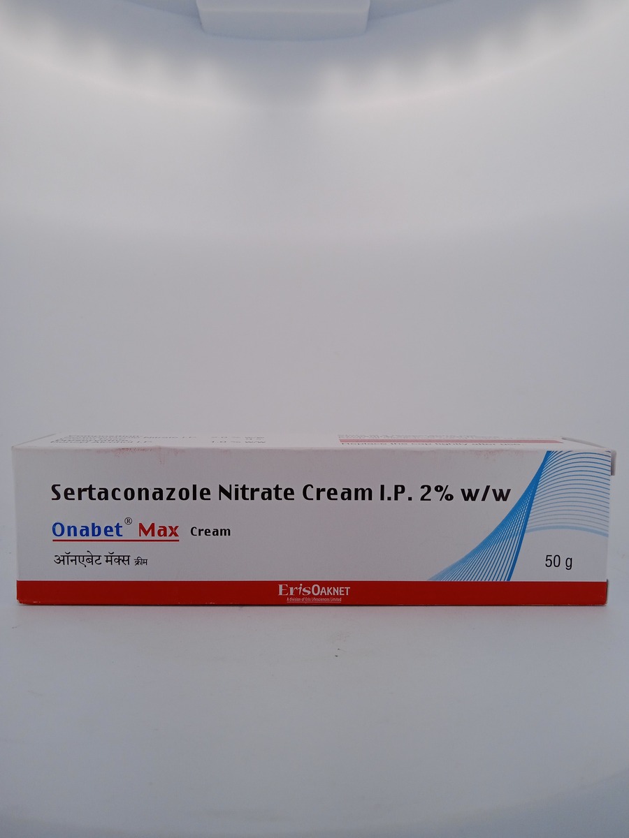 ONABET MAX CREAM 50G | Sertaconazole Antifungal Skin Cream.