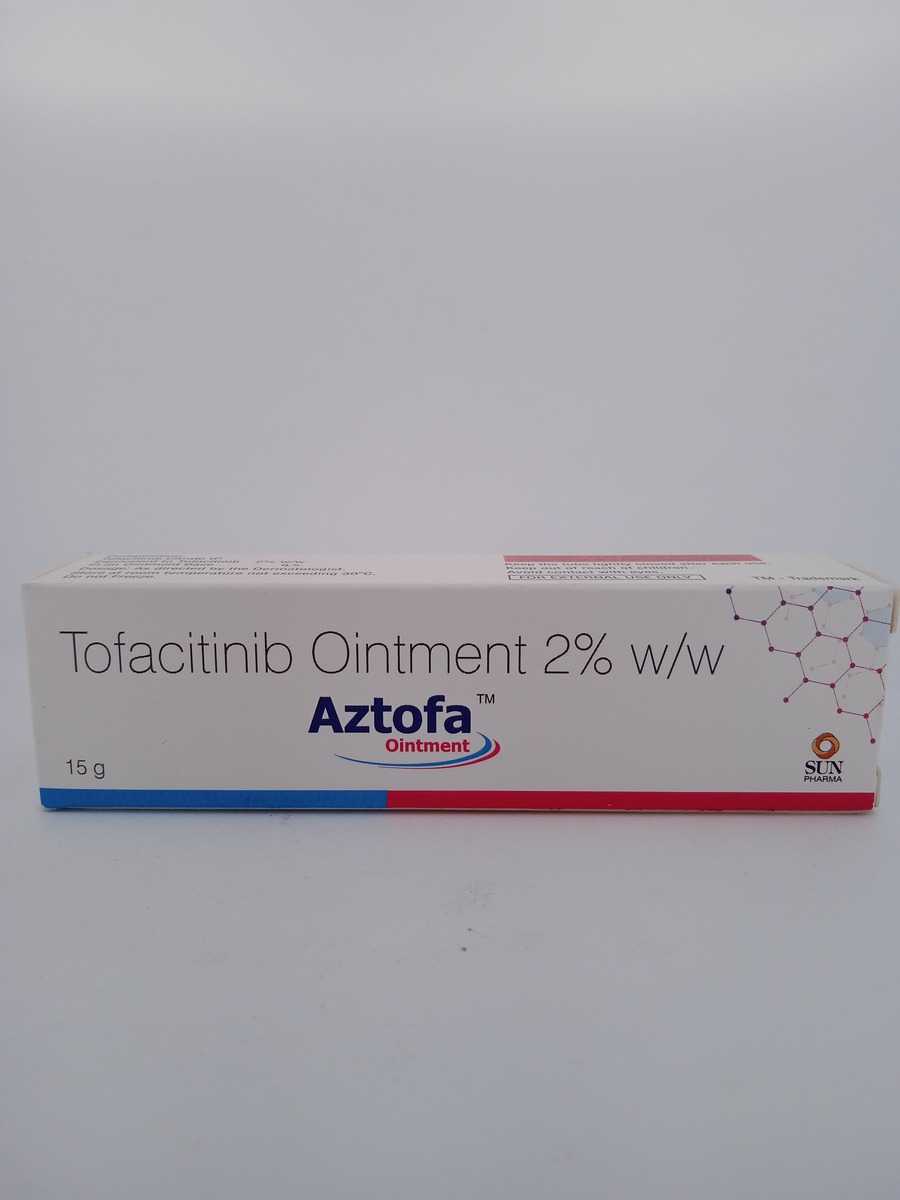 AZTOFA OINTMENT 15G | Tofacitinib 2% Topical JAK Inhibitor.