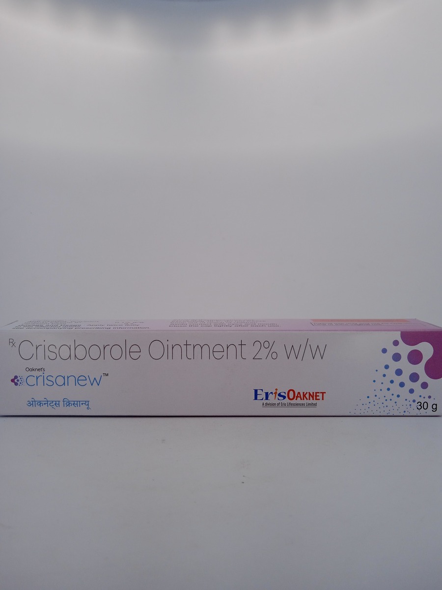 CRISANEW OINTMENT 30GM (Crisaborole 2%) for Mild to Moderate Eczema.