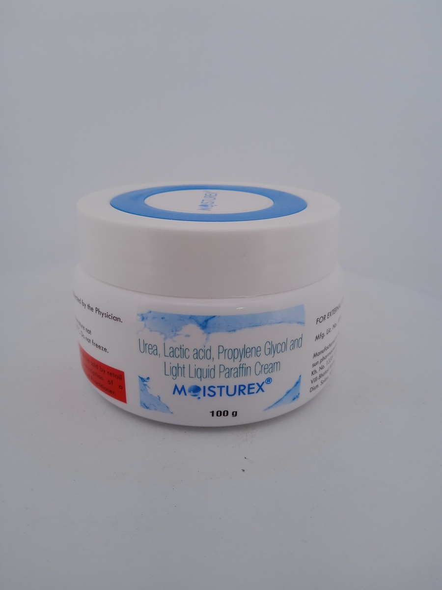MOISTUREX CREAM 100G | Urea & Lactic Acid Moisturising Cream.