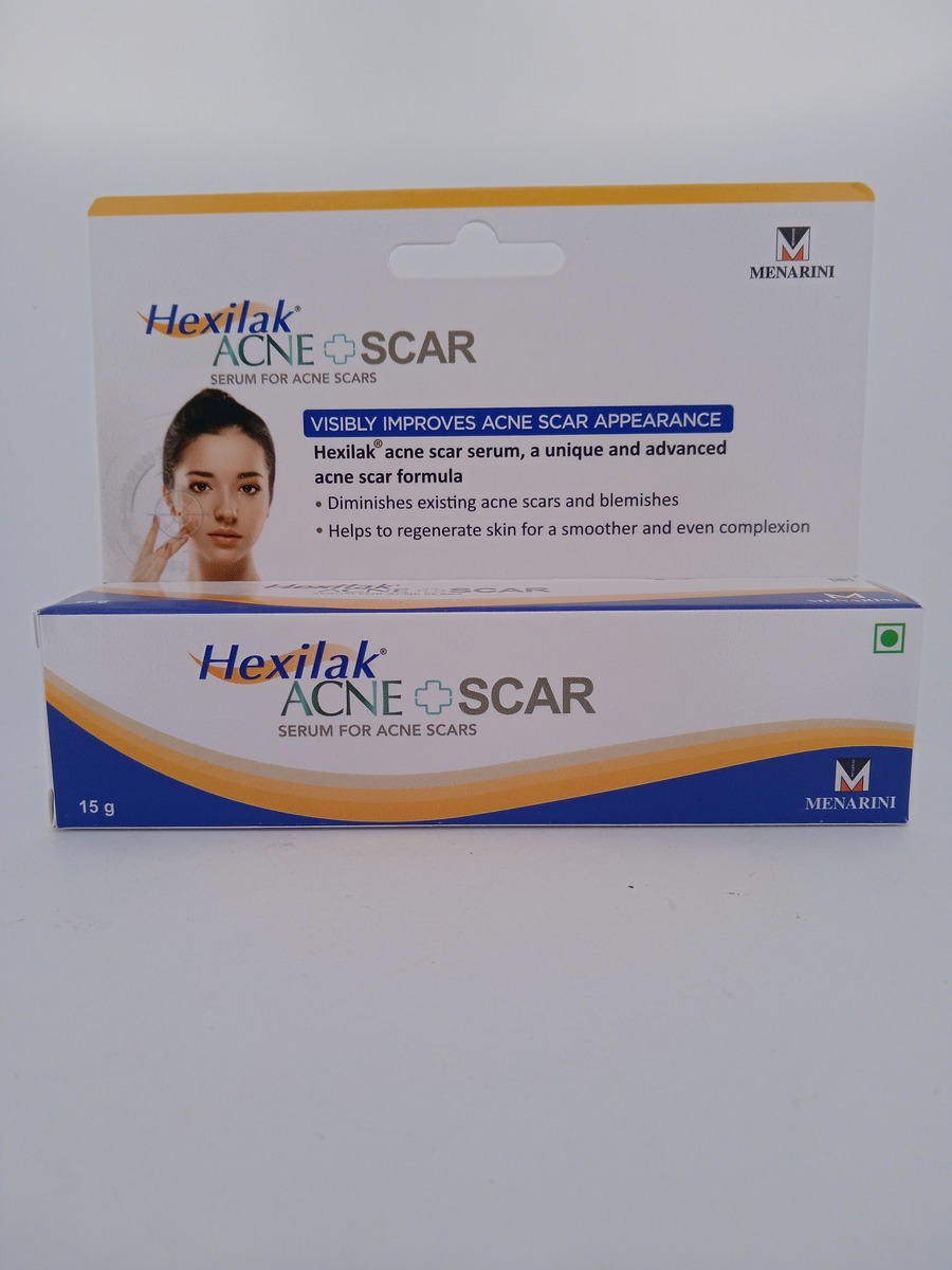 HEXILAK ACNE SCAR SERUM 15G | Silicone Scar Care Gel Serum.