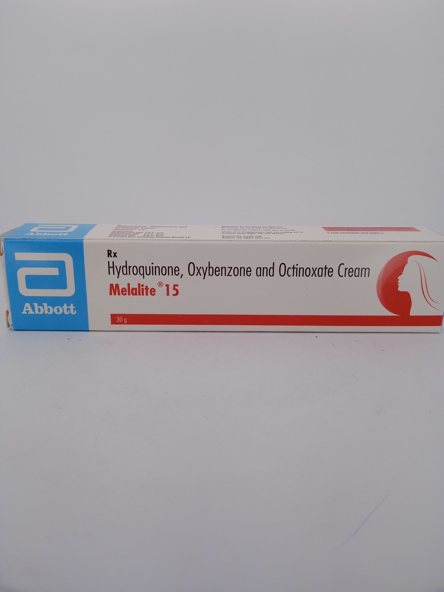 MELALITE 15 CREAM 30G | Hydroquinone Pigmentation Treatment Cream.