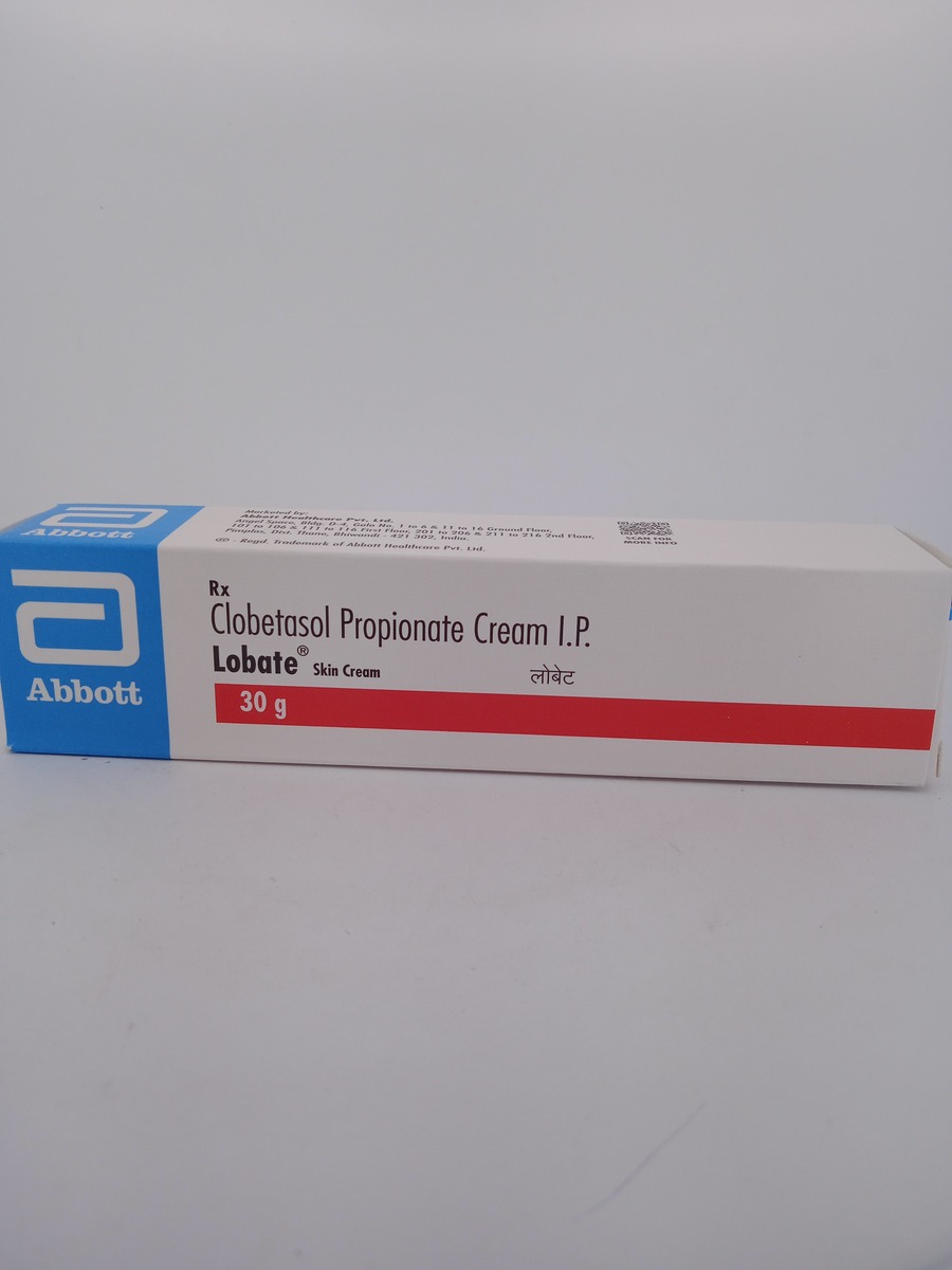 LOBATE SKIN CREAM 30G | Clobetasol Propionate 0.05% Steroid Cream.