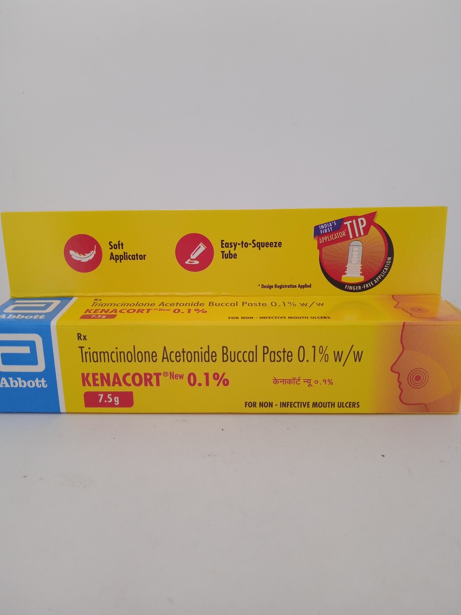 KENACORT 0.1% CREAM 7.5G | Triamcinolone Acetonide Topical Steroid.