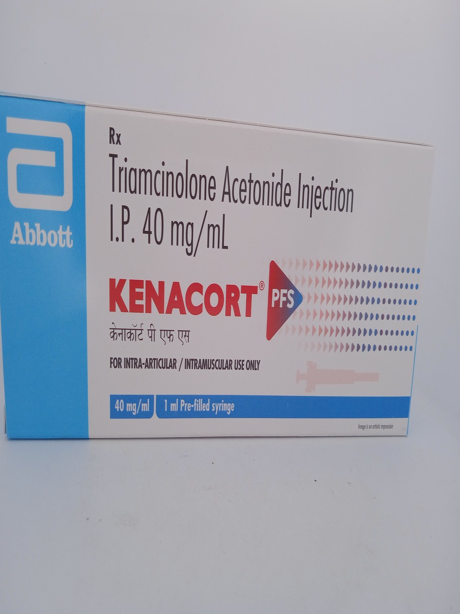 KENACORT PFS 40MG/1ML Injection | Triamcinolone Acetonide Therapy.