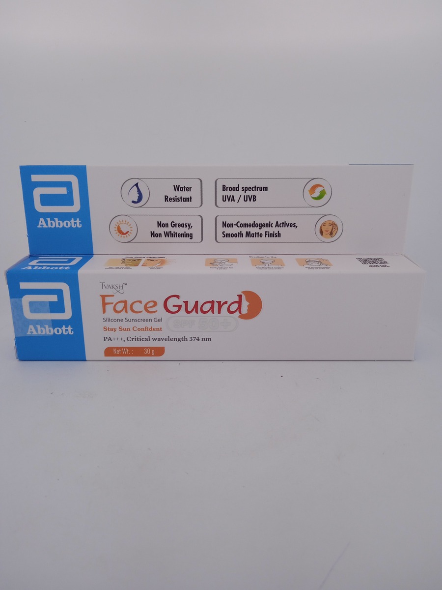 FACE GUARD SILICONE SUNSCREEN GEL 30G | SPF 50+ PA+++ Sunscreen.