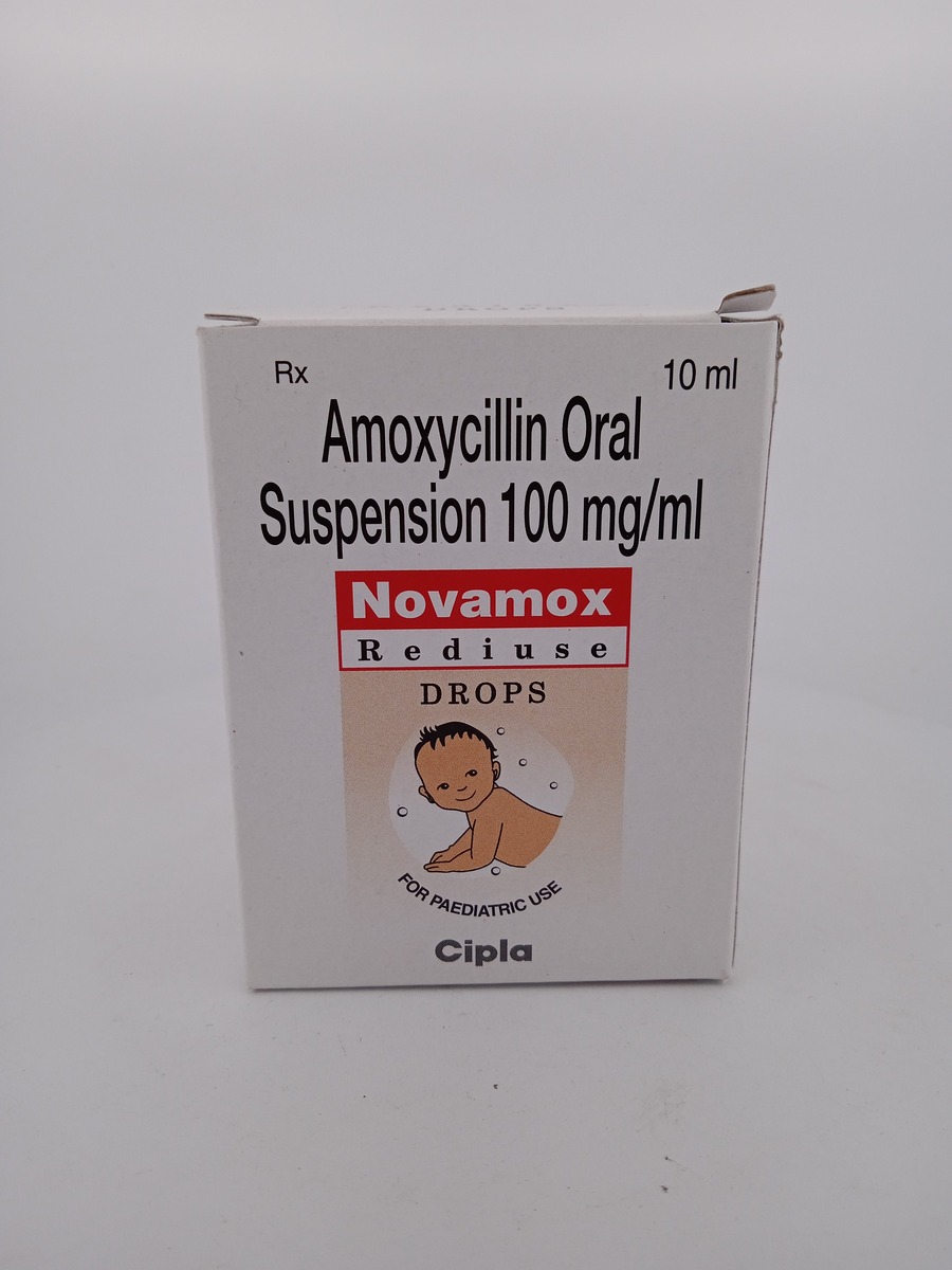 NOVAMOX REDIUSE DROPS 100MG/ML 10ML | Amoxicillin Oral Drops.