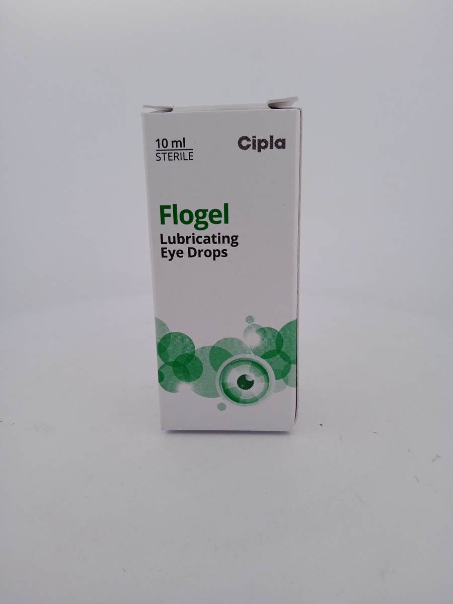 FLOGEL EYE DROPS 10ML | Carboxymethylcellulose 1% Lubricating Drops.