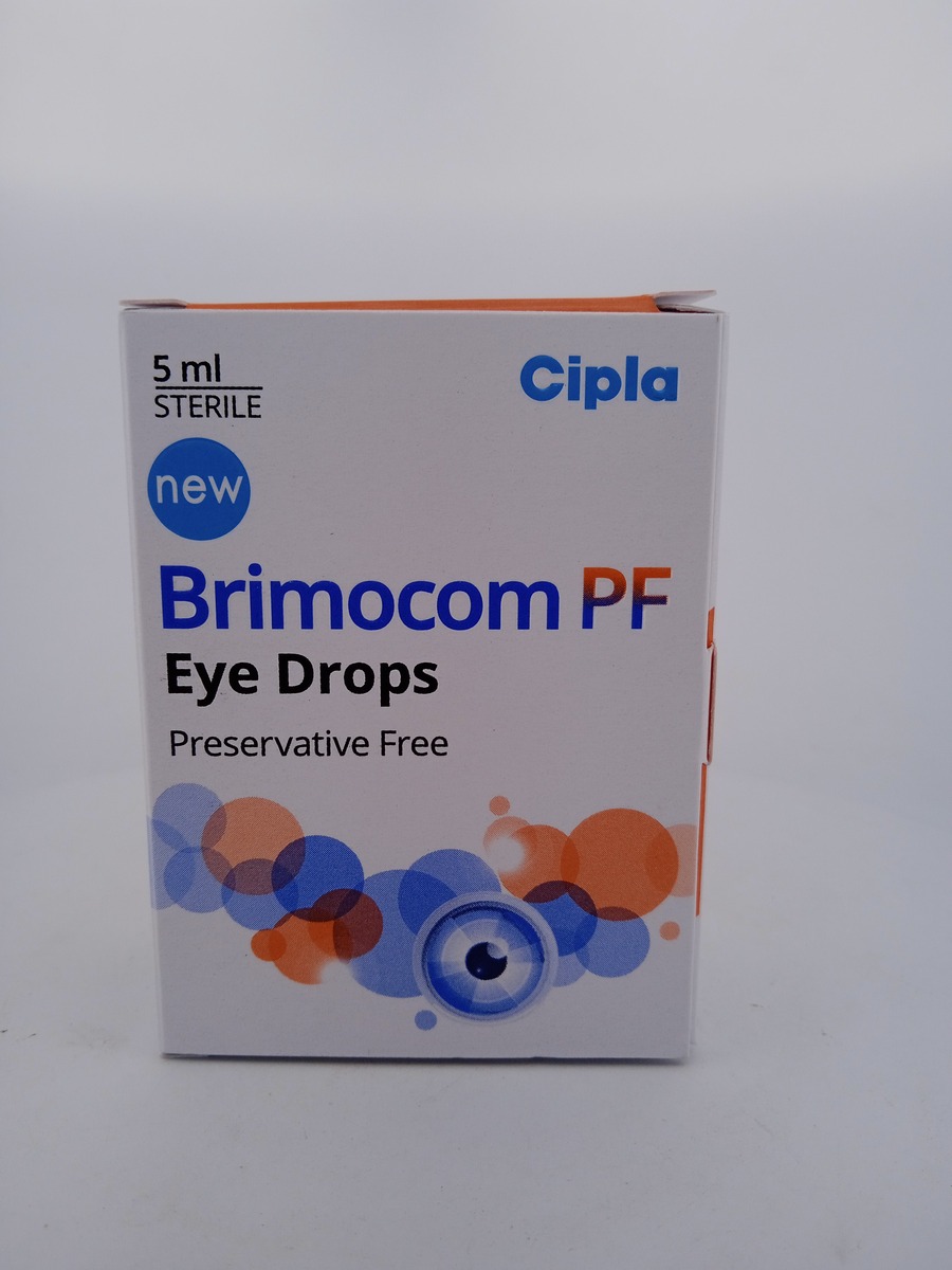 BRIMOCOM PF EYE DROPS 5ML | Brimonidine & Timolol Preservative-Free.