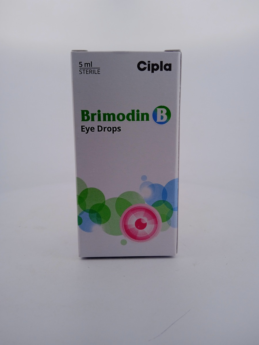 BRIMODIN B EYE DROPS 5ML | Brinzolamide & Brimonidine Eye Drops.