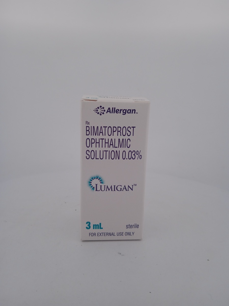 LUMIGAN EYE DROPS 3ML | Bimatoprost 0.03% for Glaucoma.