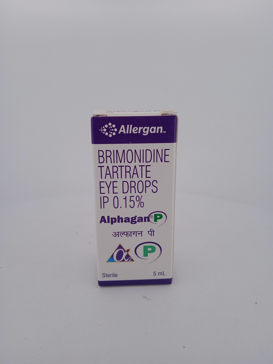 ALPHAGAN P EYE DROPS 5ML | Brimonidine 0.15% for Glaucoma.