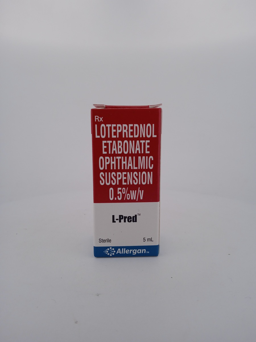 L-PRED EYE DROPS 5ML | Loteprednol Etabonate 0.5% Ophthalmic.