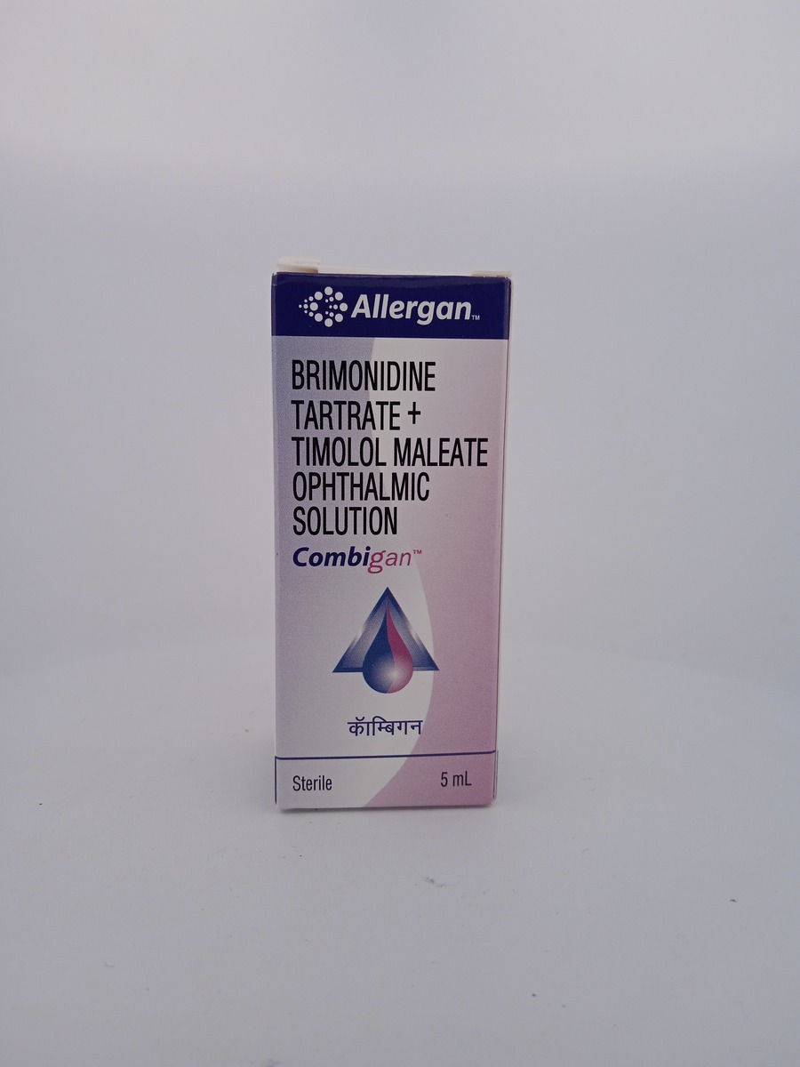 COMBIGAN EYE DROPS 5ML | Brimonidine & Timolol Solution.