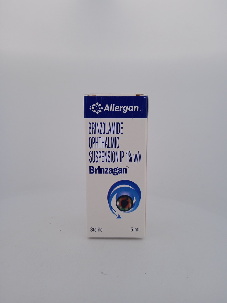 BRINZAGAN EYE DROPS 5ML | Brinzolamide 1% for Glaucoma.