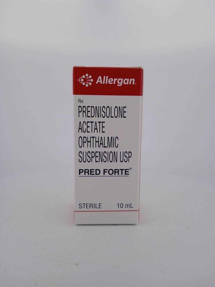 PRED FORTE EYE DROPS 10ML | Prednisolone Acetate 1% Ophthalmic.