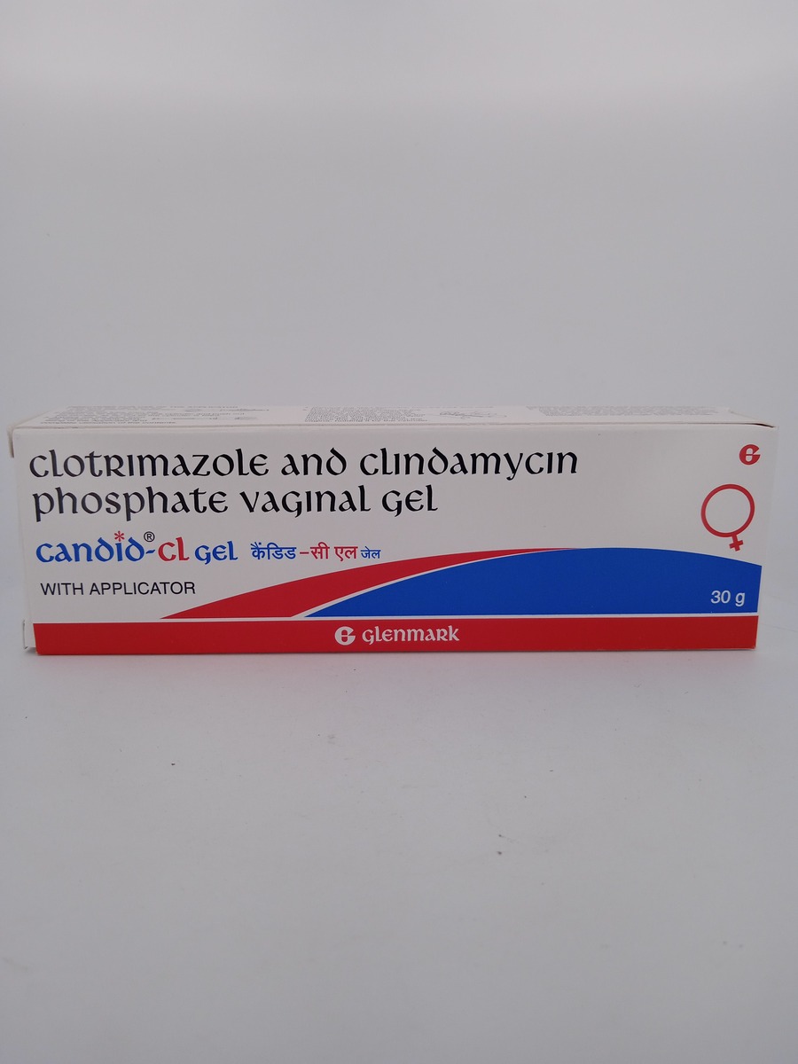 CANDID-CL GEL 30G | Clindamycin & Clotrimazole Vaginal Gel.