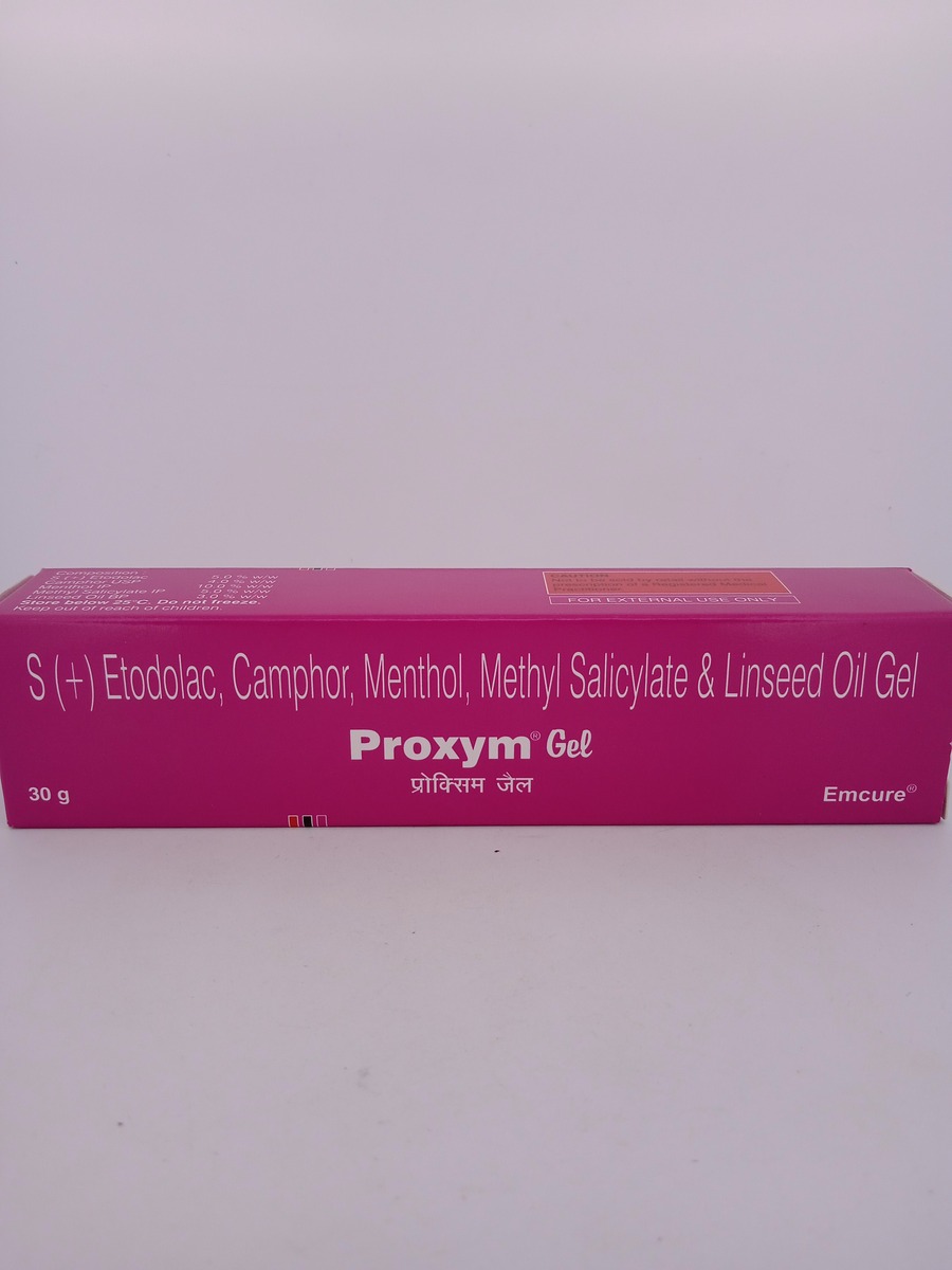 PROXYM GEL 30G | Etodolac Pain Relief Topical Gel.