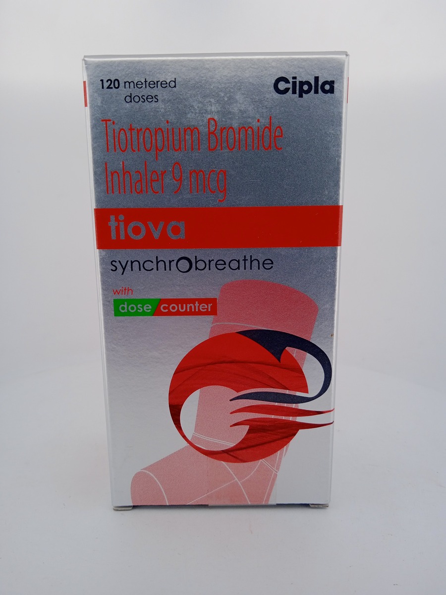 TIOVA SYNCHROBREATHE 9MCG | Tiotropium Bromide Inhaler.