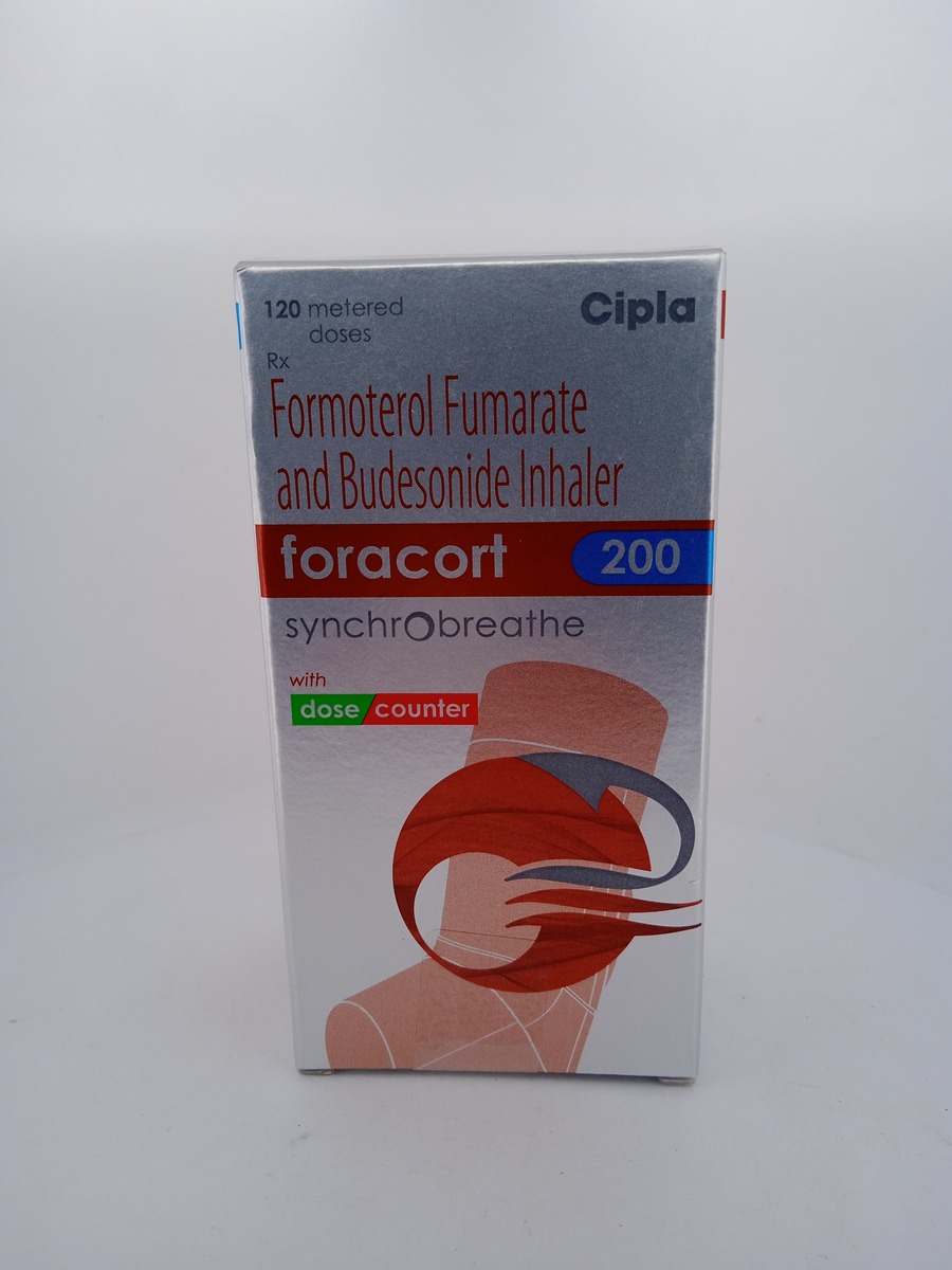 FORACORT 200 SYNCHROBREATHE | Budesonide & Formoterol Inhaler.