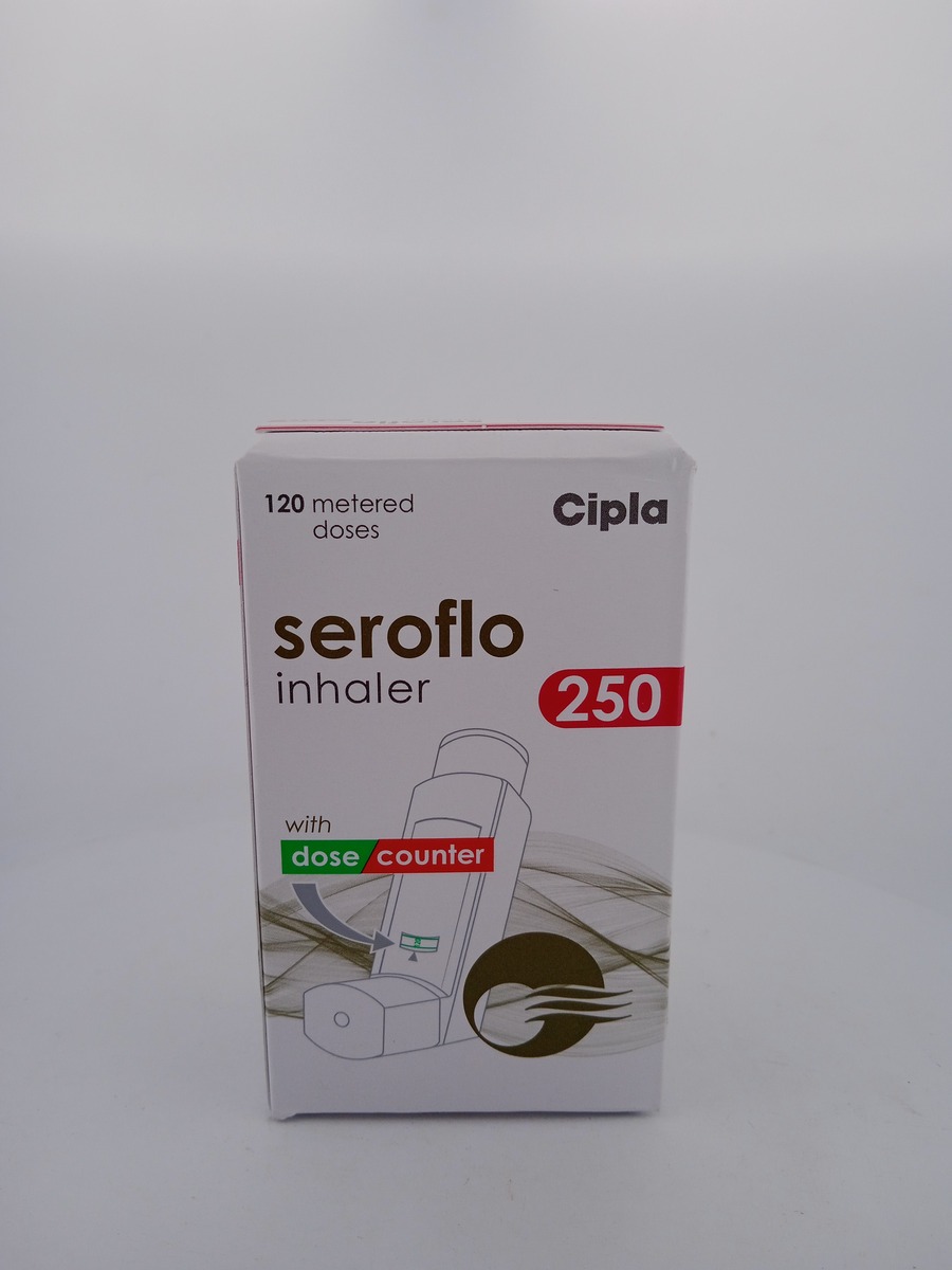 SEROFLO 250 INHALER | Salmeterol & Fluticasone Inhalation Aerosol.