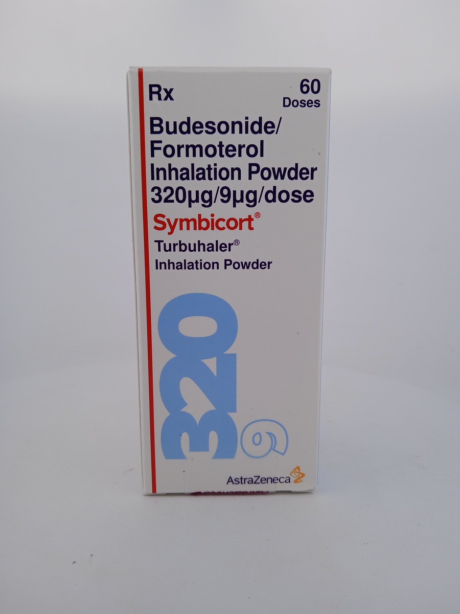 SYMBICORT TURBUHALER 320/9 | Budesonide & Formoterol Inhaler.