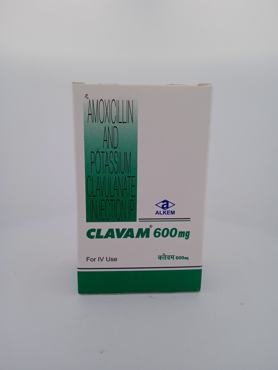 CLAVAM 600MG INJECTION | Amoxicillin & Clavulanic Acid Antibiotic.
