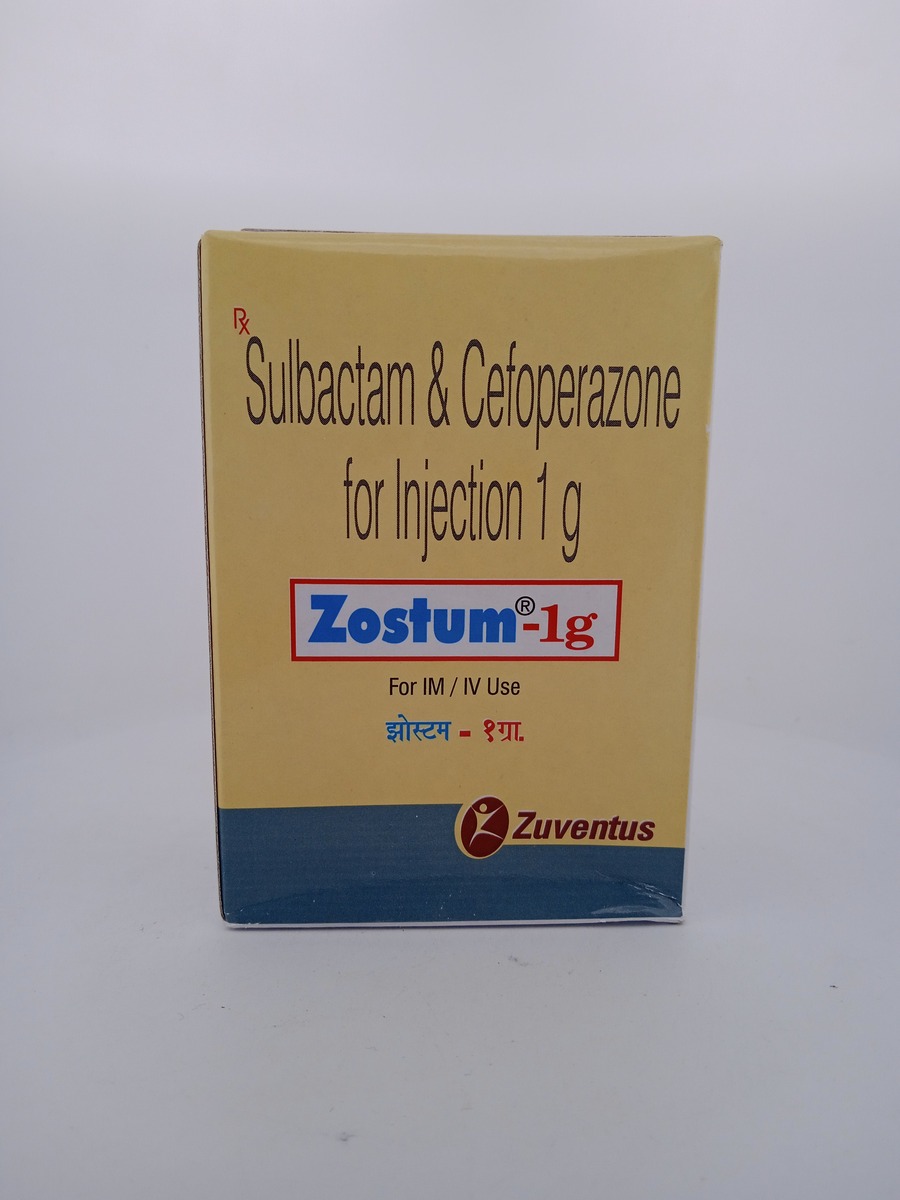 ZOSTUM 1G INJECTION | Cefoperazone Sulbactam Antibiotic Therapy.