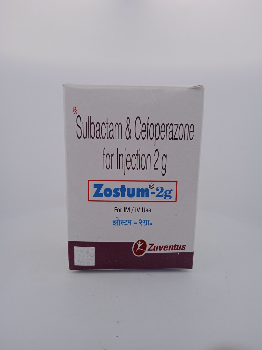 ZOSTUM 2G INJECTION | Cefoperazone Sulbactam Antibiotic Therapy.