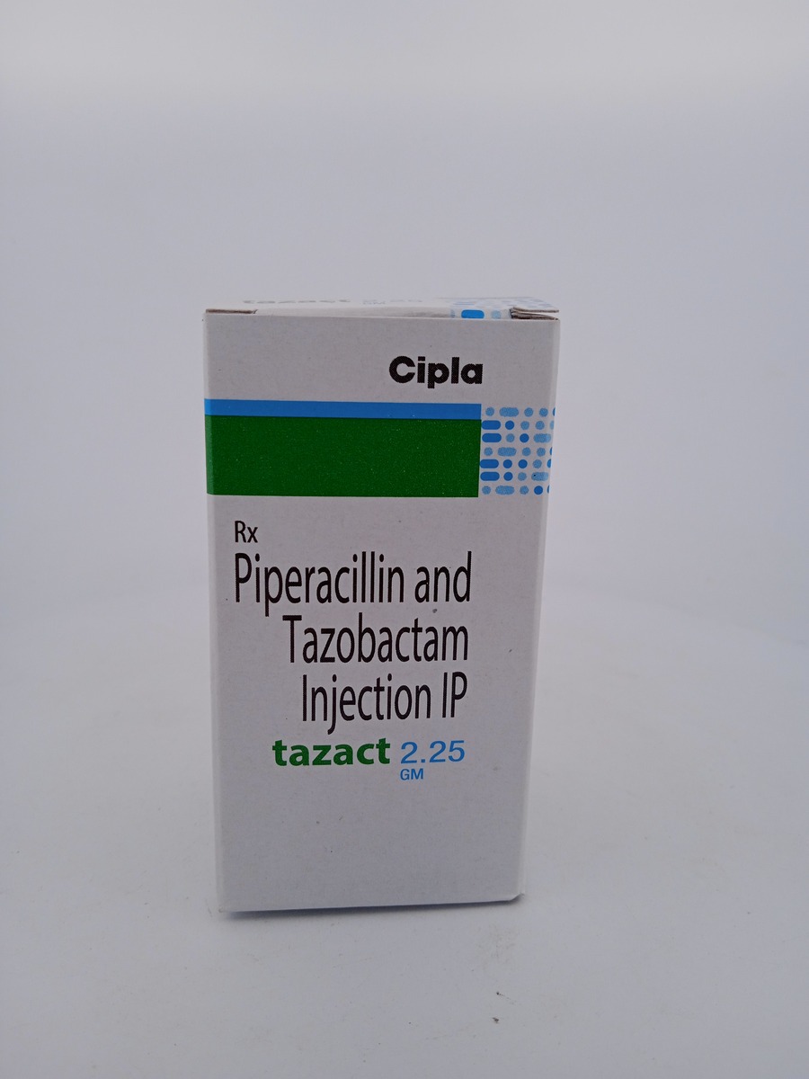 TAZACT 2.25GM INJECTION | Piperacillin Tazobactam Antibiotic.