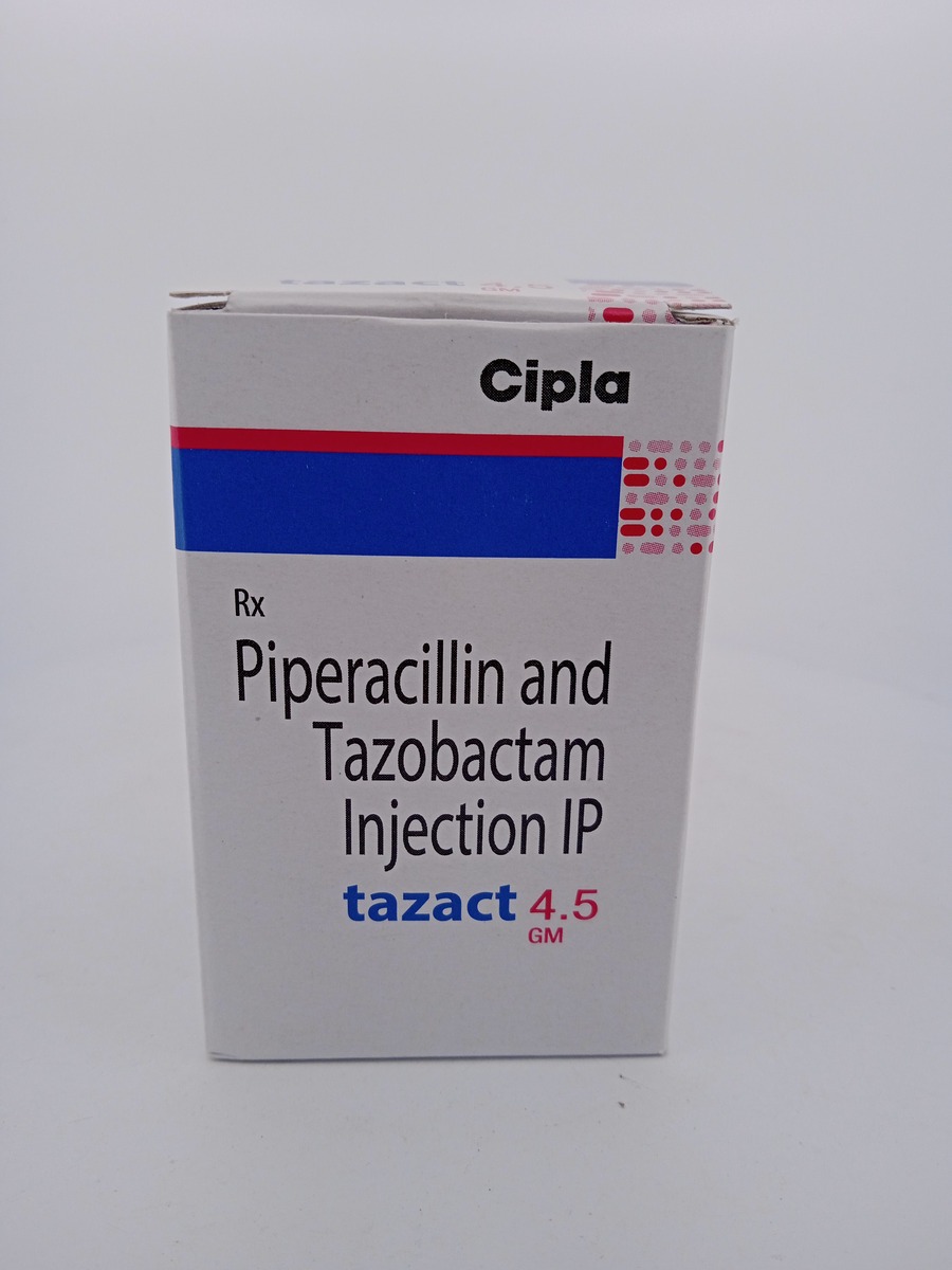 TAZACT 4.5GM INJECTION | Piperacillin Tazobactam Antibiotic