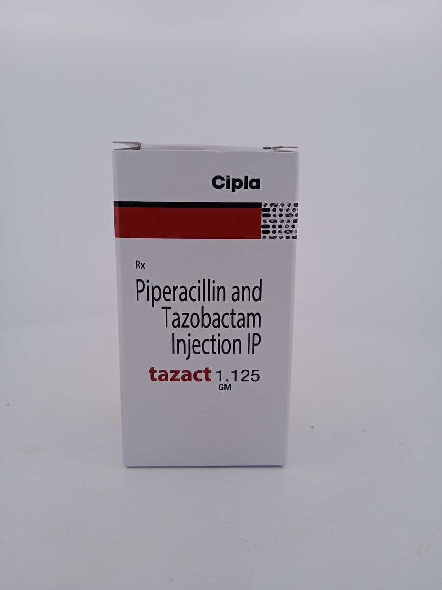 TAZACT 1.125GM INJECTION | Piperacillin Tazobactam Antibiotic.