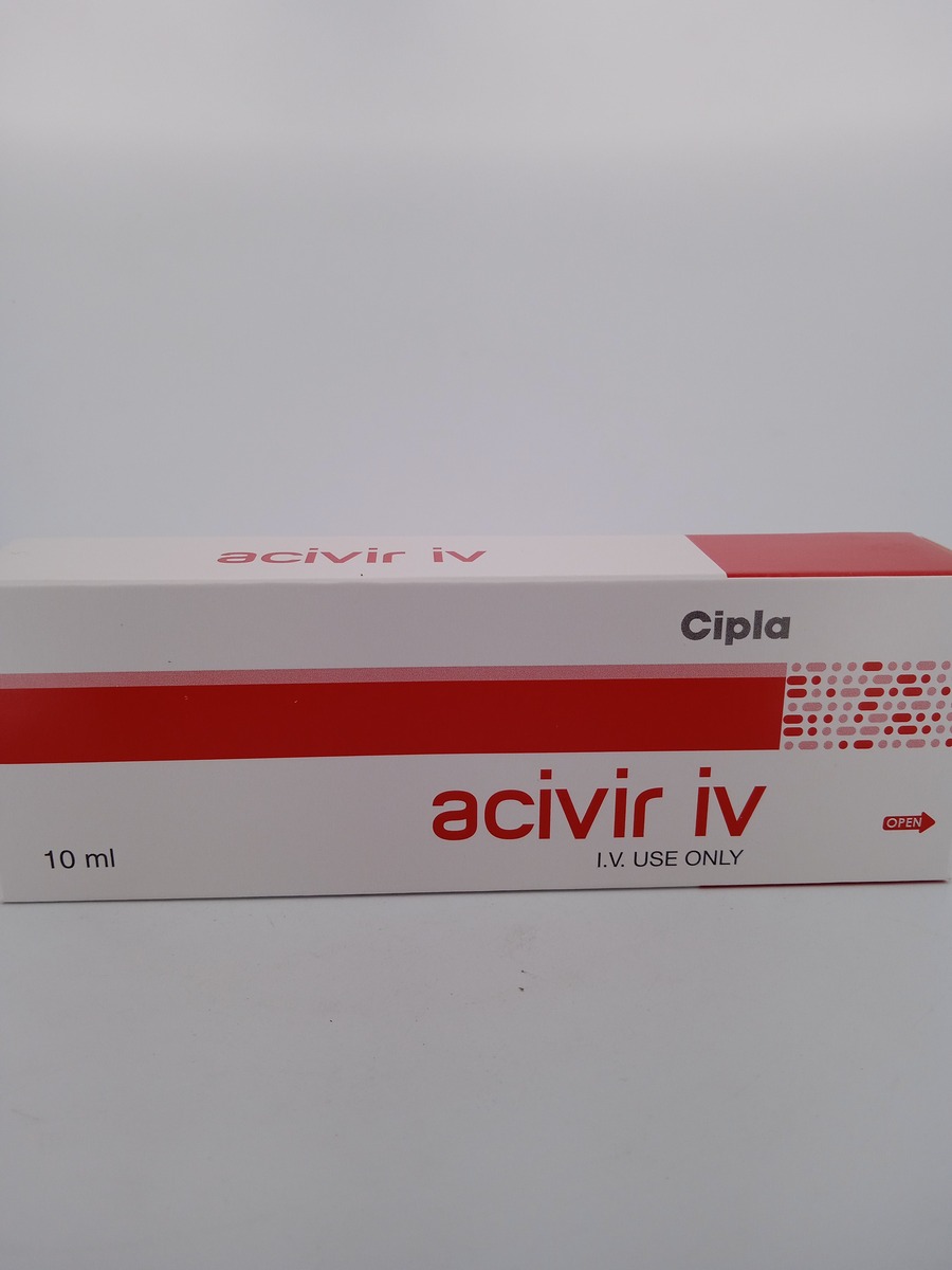 ACIVIR IV INJECTION 10ML | Acyclovir Antiviral Injection.