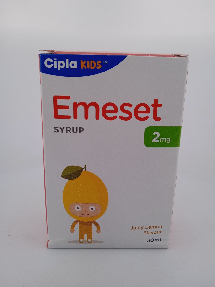 EMESET SYRUP 2 MG 30 ML | Ondansetron Antiemetic Medicine.