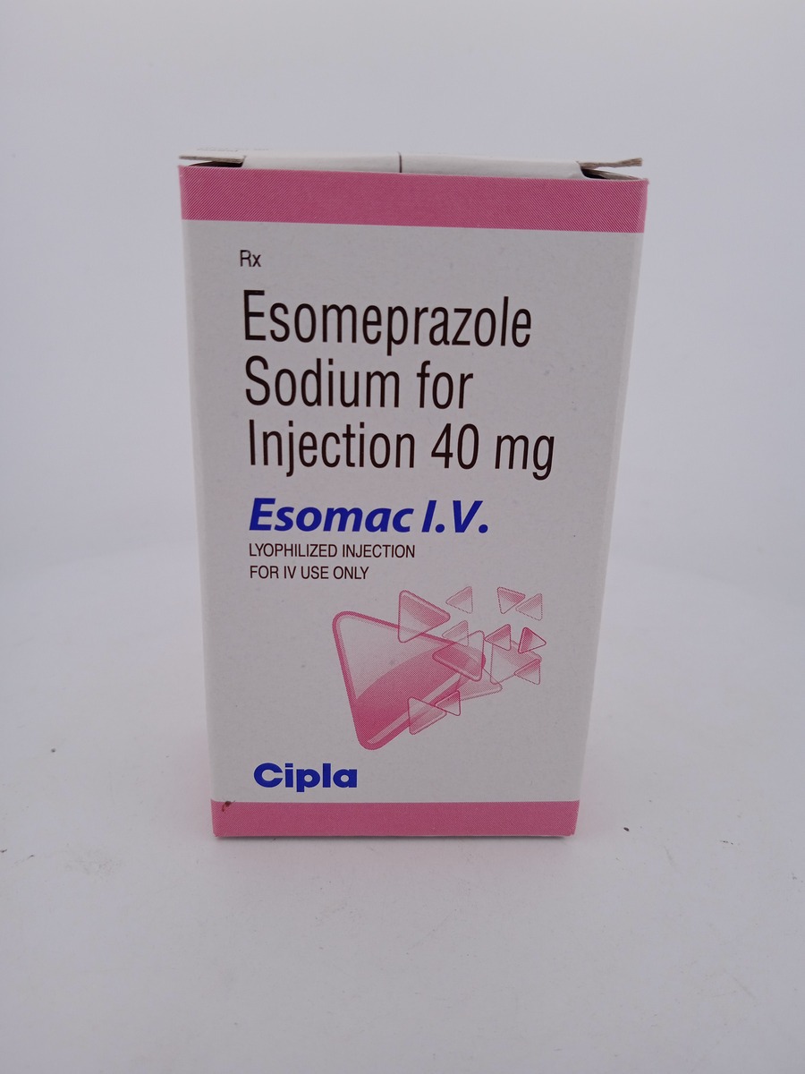 ESOMAC I.V. 40MG INJECTION | Esomeprazole IV Acid Control Therapy.