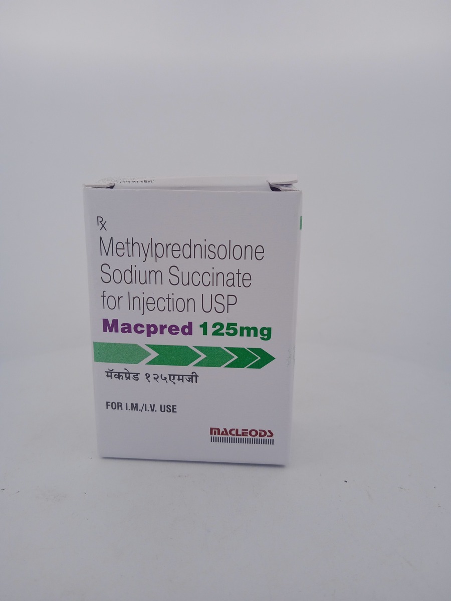 MACPRED 125MG INJECTION | Methylprednisolone Corticosteroid Therapy.