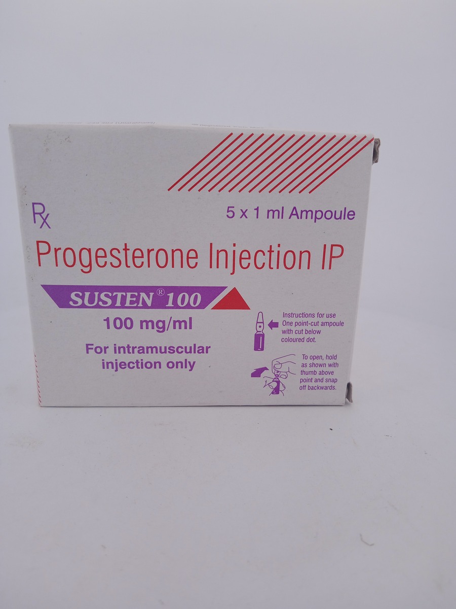 SUSTEN 100MG/1ML INJECTION | Progesterone Hormone Therapy.