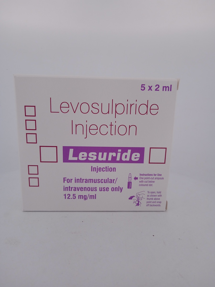 LESURIDE 12.5MG INJECTION | Levosulpiride Gastrointestinal Therapy.