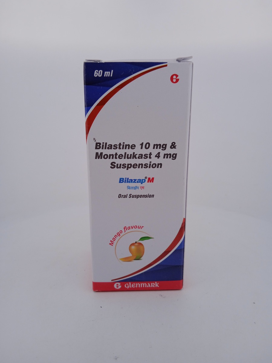 BILAZAP M 10 MG + 4 MG 60 ML ORAL SUSPENSION | Allergy Relief.