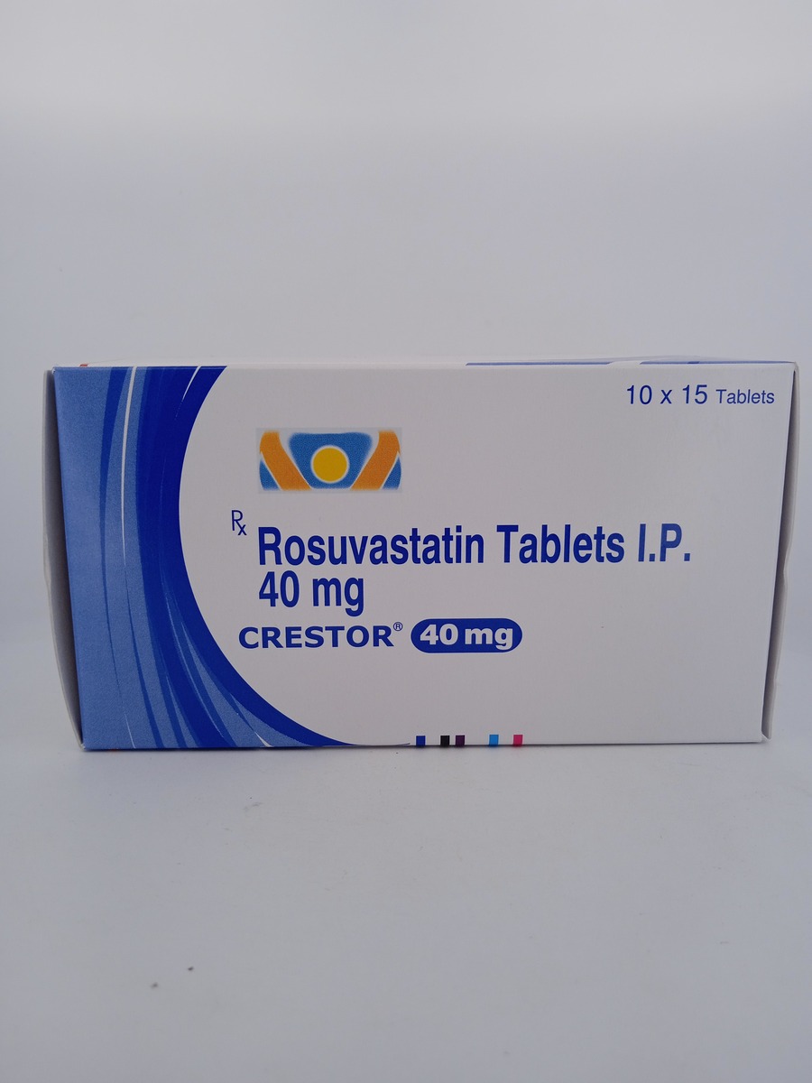 CRESTOR 40 MG 15 TABLETS | Rosuvastatin for High Cholesterol