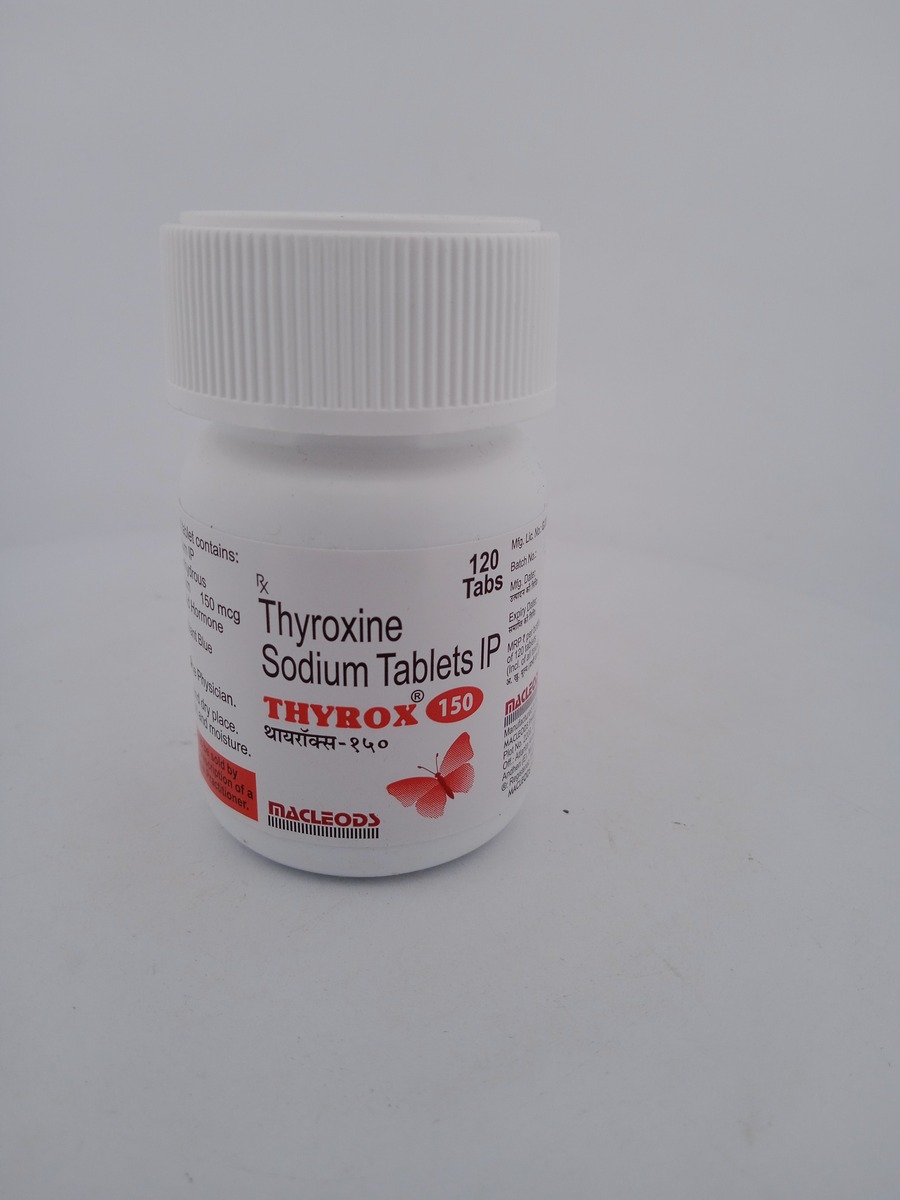 THYROX-150MCG-1 BOTTLE OF 120 TABLETS | Levothyroxine Tablets