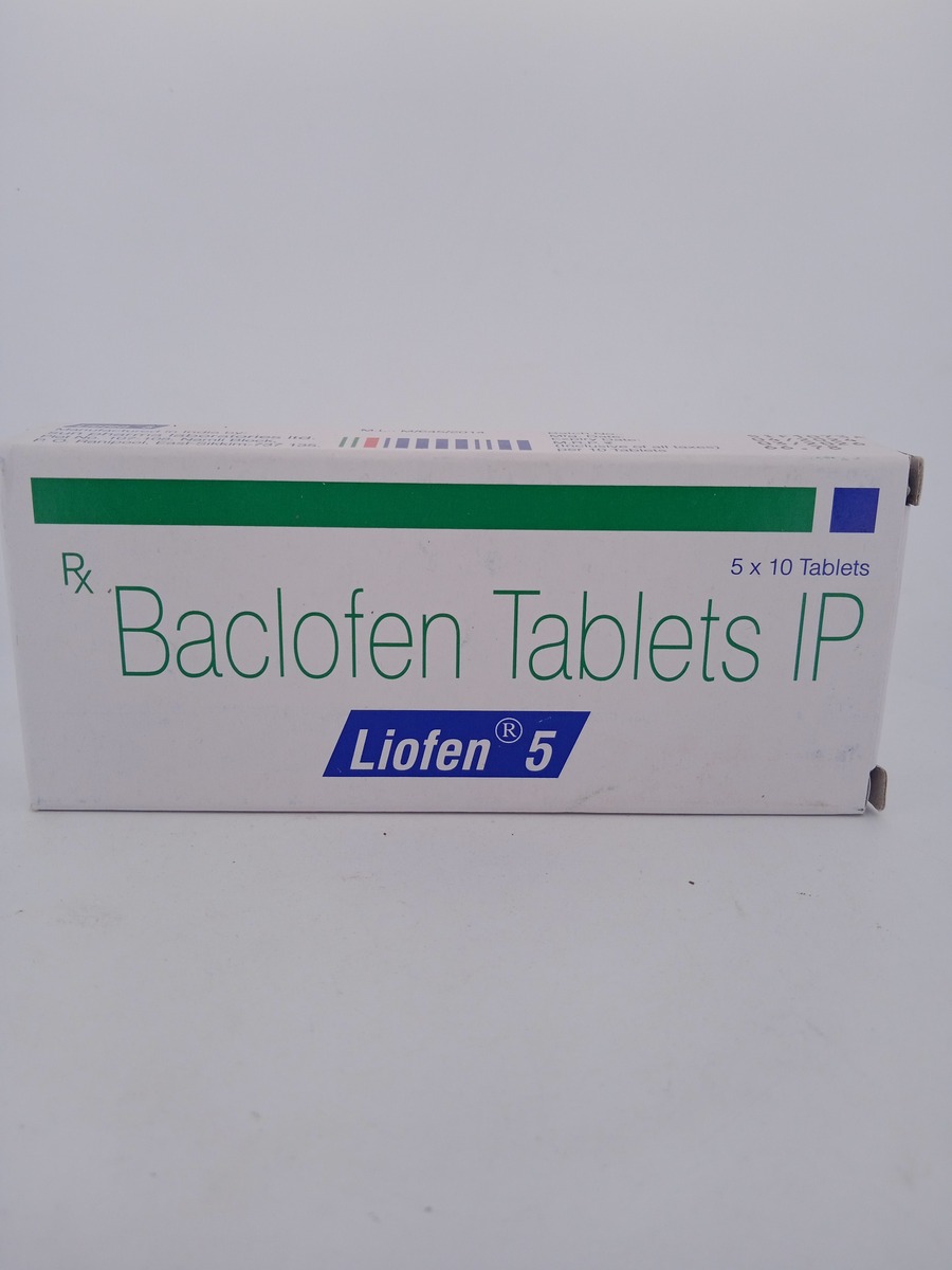 LIOFEN 5 MG 10 TABLETS | Baclofen Muscle Relaxant Medicine