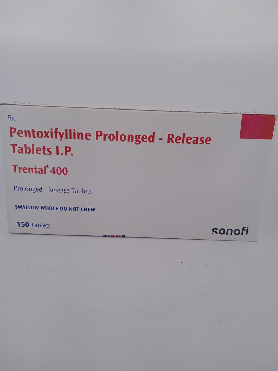 TRENTAL 400 MG 15 TABLETS | Pentoxifylline for Blood Circulation