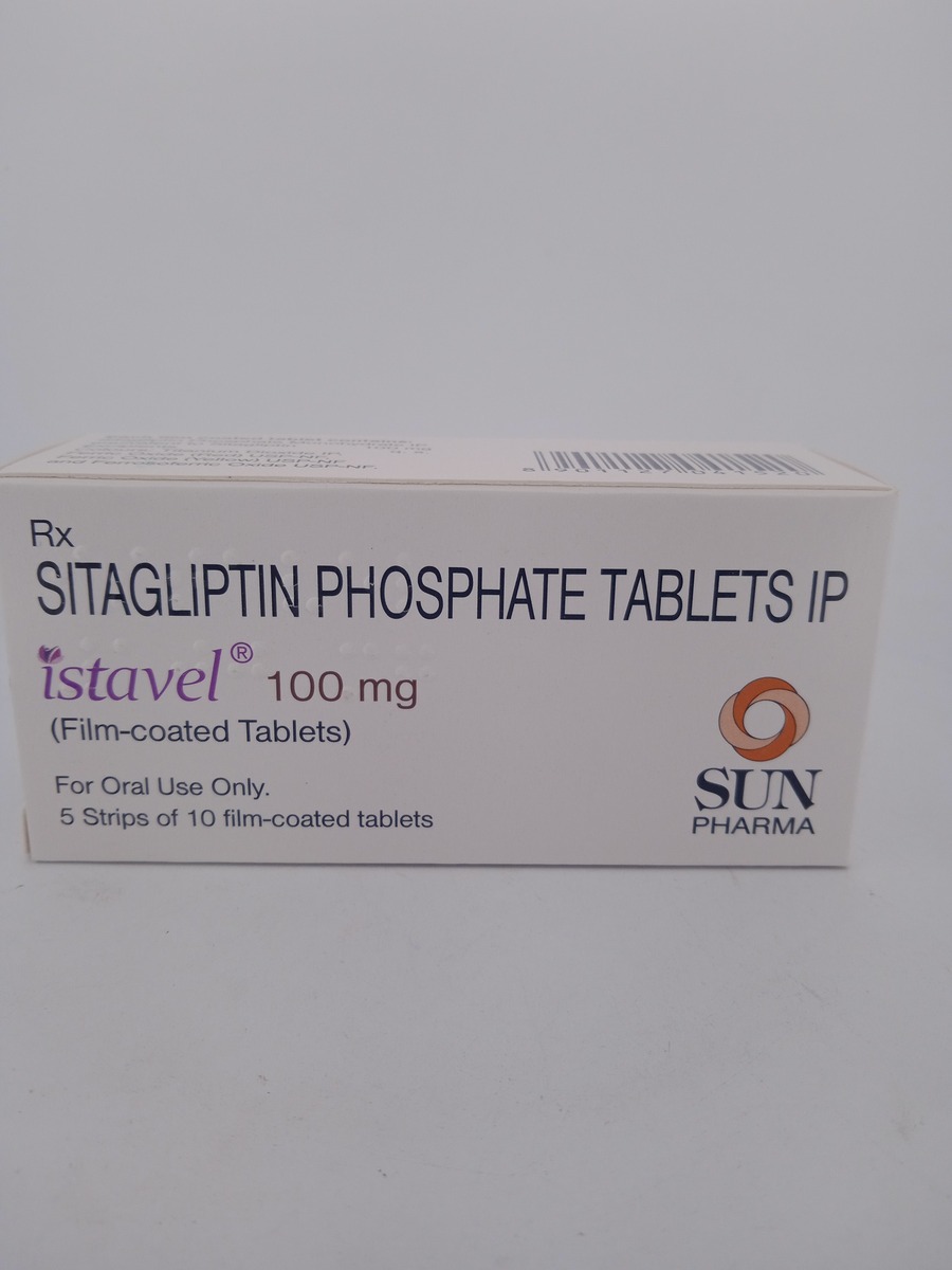 ISTAVEL 100 MG 10 TABLETS | Sitagliptin 100mg for Type 2 Diabetes