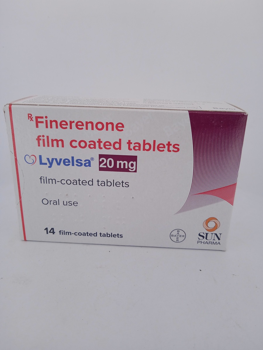 LYVELSA-20MG-14 TABLETS (Finerenone 20mg) CKD Treatment