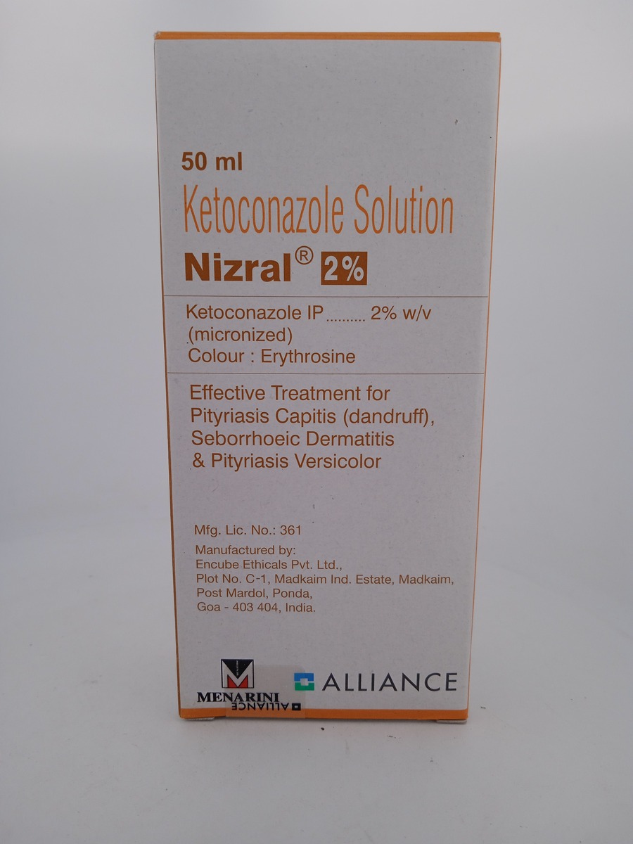 NIZRAL 2% SHAMPOO 50ML | Ketoconazole 2% Antifungal Shampoo.
