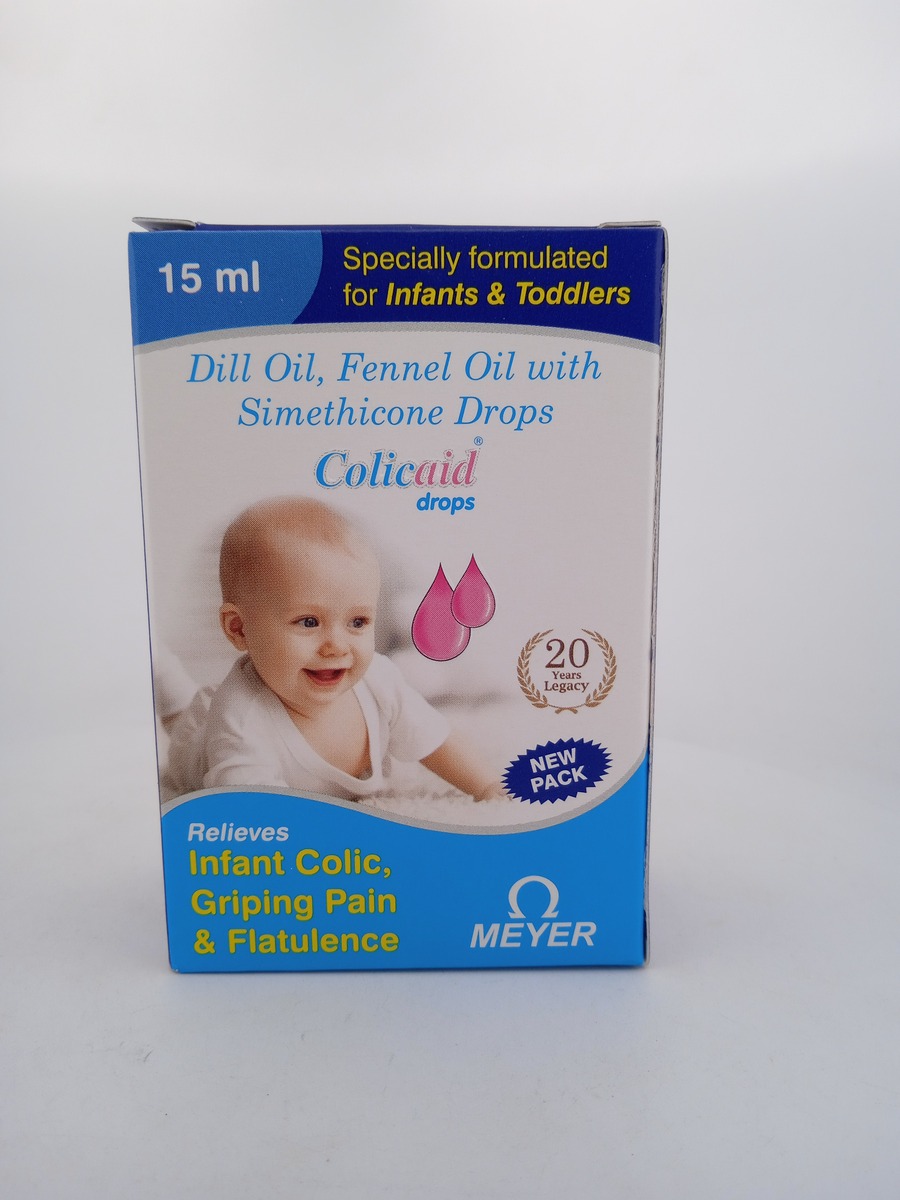 COLICAID DROPS 15 ML | Simethicone Infant Colic Relief Drops.