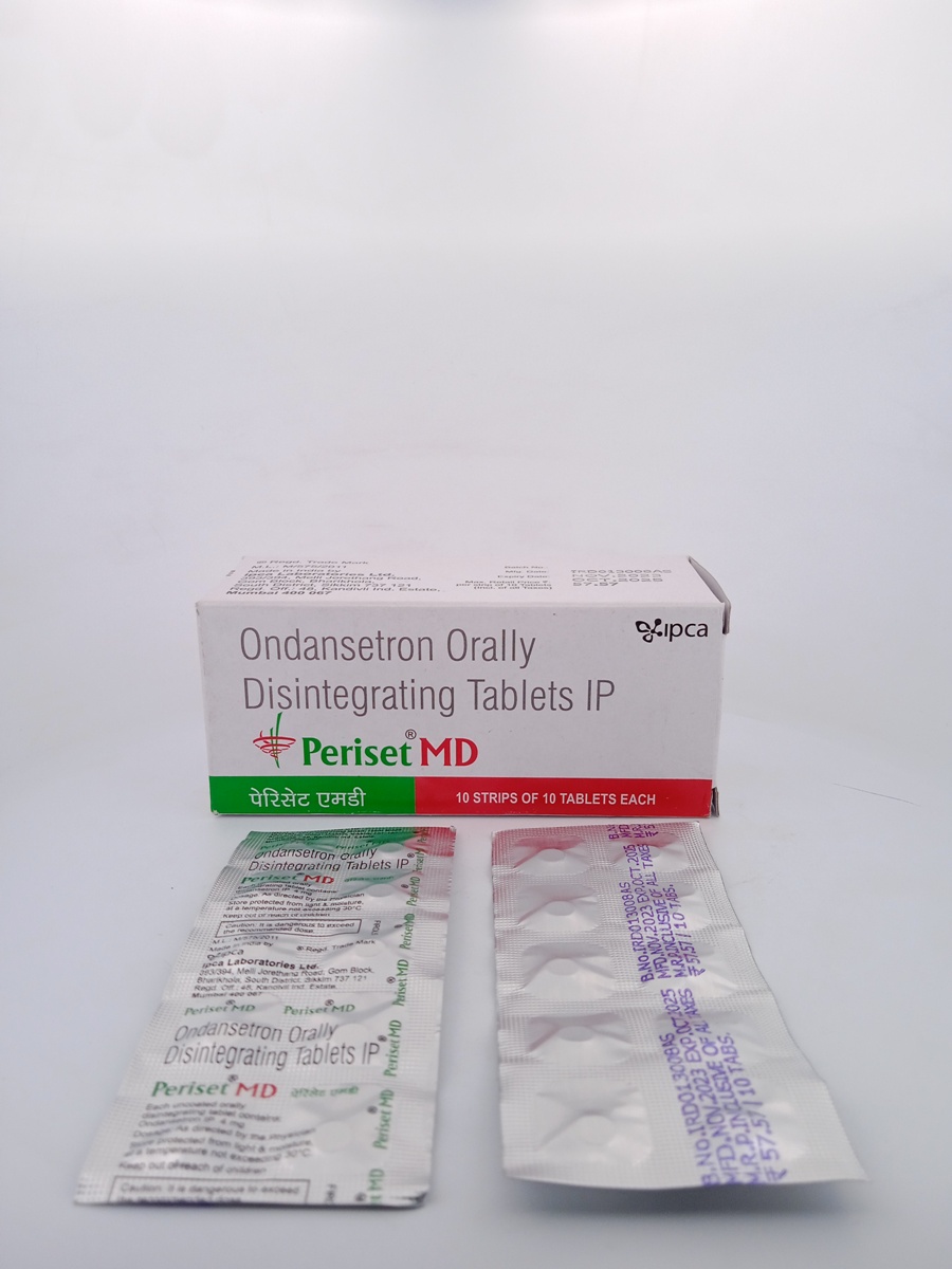 PERISET MD 4 MG 10 TABLETS | Ondansetron Orally Disintegrating Tablets