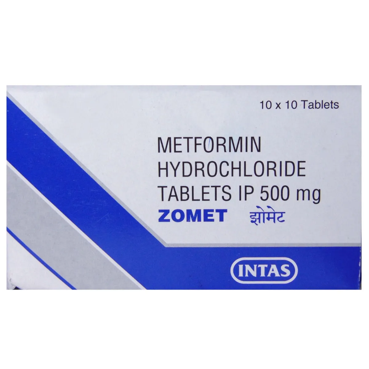 ZOMET 500 MG 10 TABLETS | Metformin for Type 2 Diabetes